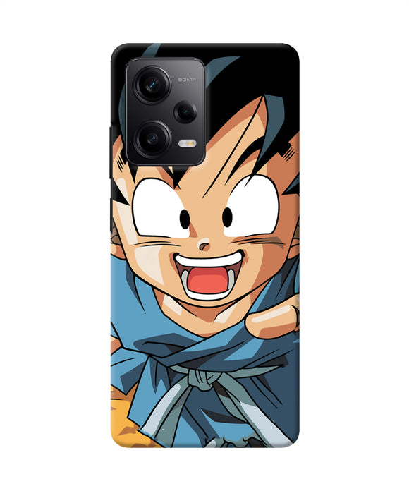 Goku z character Poco X5 5G Back Cover
