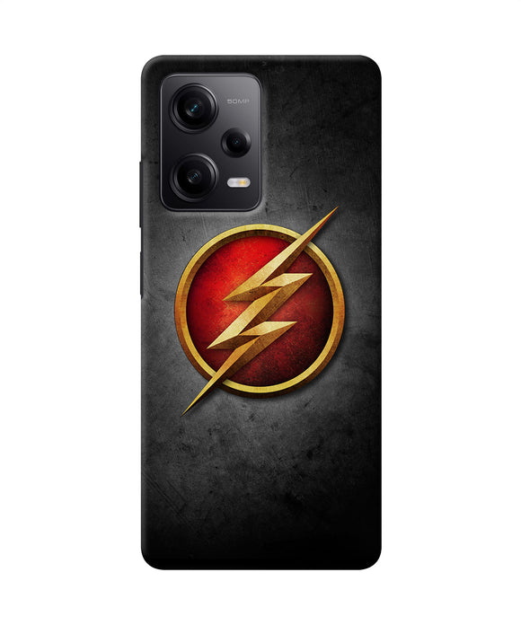 Flash logo Poco X5 5G Back Cover