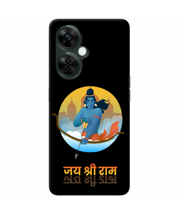 Black Jay Shree Ram OnePlus Nord CE 3 Lite 5G Back Cover