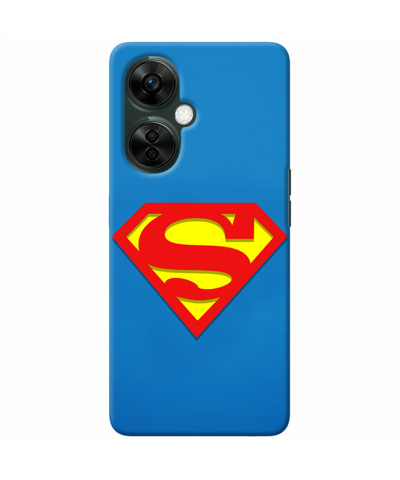 Superman Blue OnePlus Nord CE 3 Lite 5G Real 4D Back Cover
