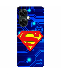 Superman Abstract OnePlus Nord CE 3 Lite 5G Real 4D Back Cover