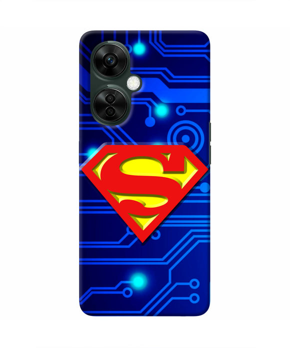 Superman Abstract OnePlus Nord CE 3 Lite 5G Real 4D Back Cover