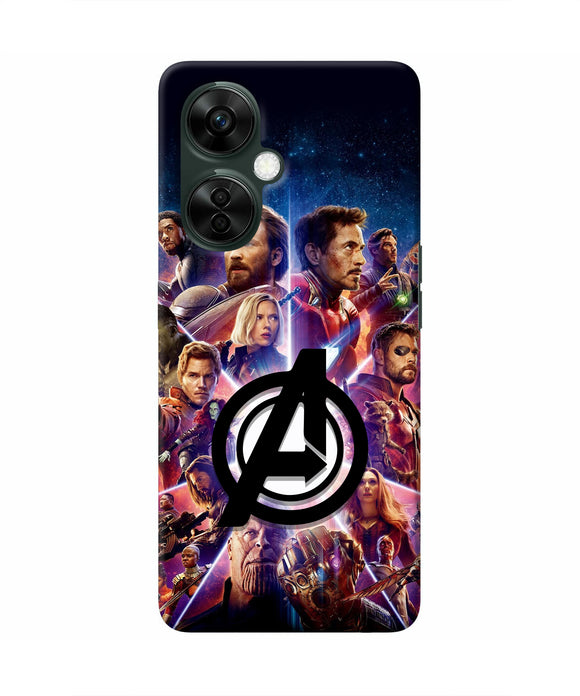 Avengers Superheroes OnePlus Nord CE 3 Lite 5G Real 4D Back Cover
