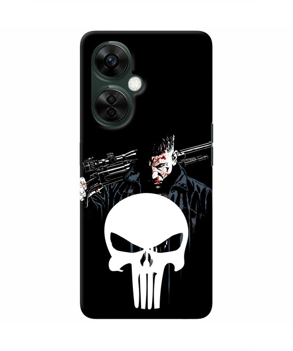 Punisher Character OnePlus Nord CE 3 Lite 5G Real 4D Back Cover
