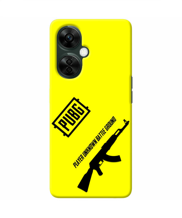 PUBG AKM Gun OnePlus Nord CE 3 Lite 5G Real 4D Back Cover