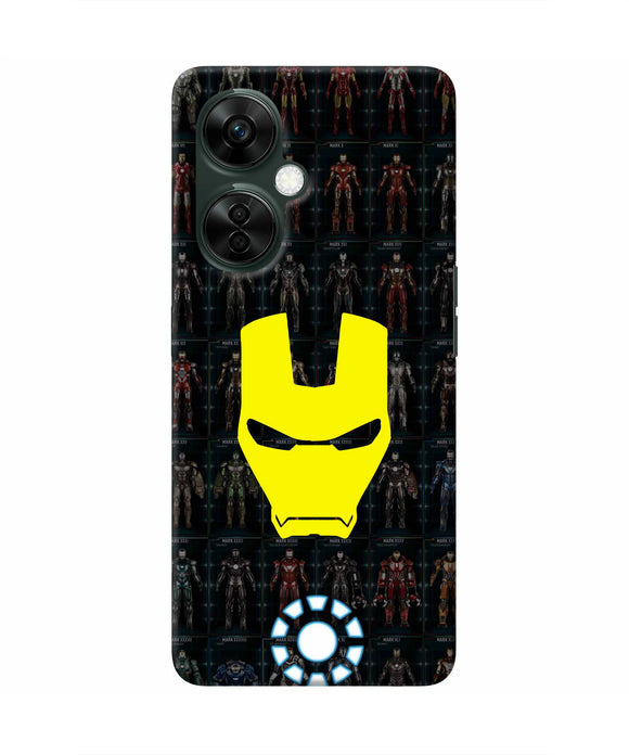 Iron Man Suit OnePlus Nord CE 3 Lite 5G Real 4D Back Cover