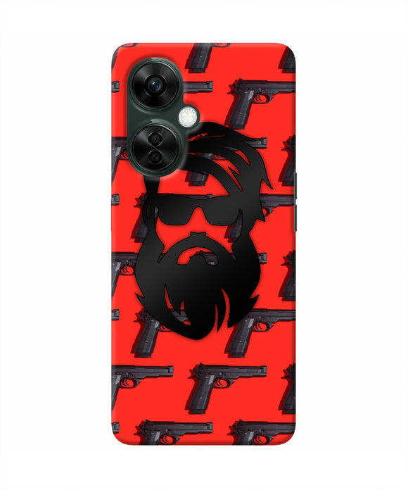 Rocky Bhai Beard Look OnePlus Nord CE 3 Lite 5G Real 4D Back Cover
