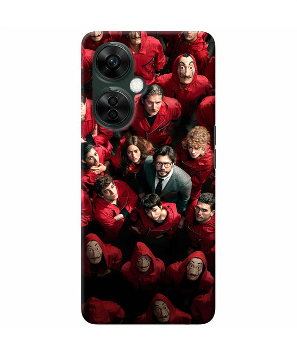 Money Heist Professor with Hostages OnePlus Nord CE 3 Lite 5G Back Cover