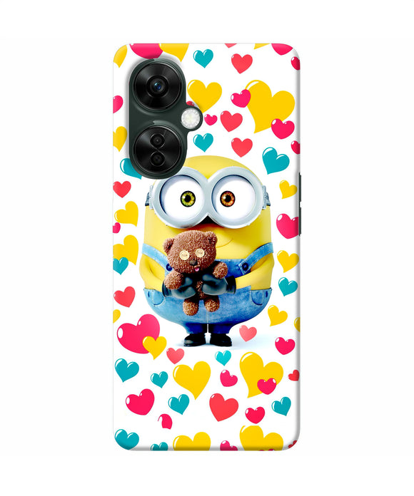 Minion teddy hearts OnePlus Nord CE 3 Lite 5G Back Cover