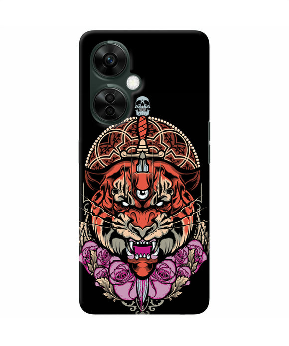 Abstract tiger OnePlus Nord CE 3 Lite 5G Back Cover