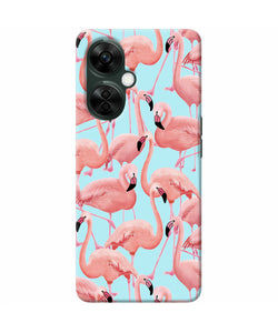 Abstract sheer bird print OnePlus Nord CE 3 Lite 5G Back Cover