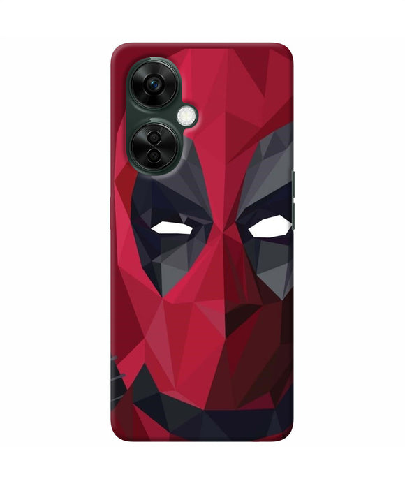 Abstract deadpool mask OnePlus Nord CE 3 Lite 5G Back Cover