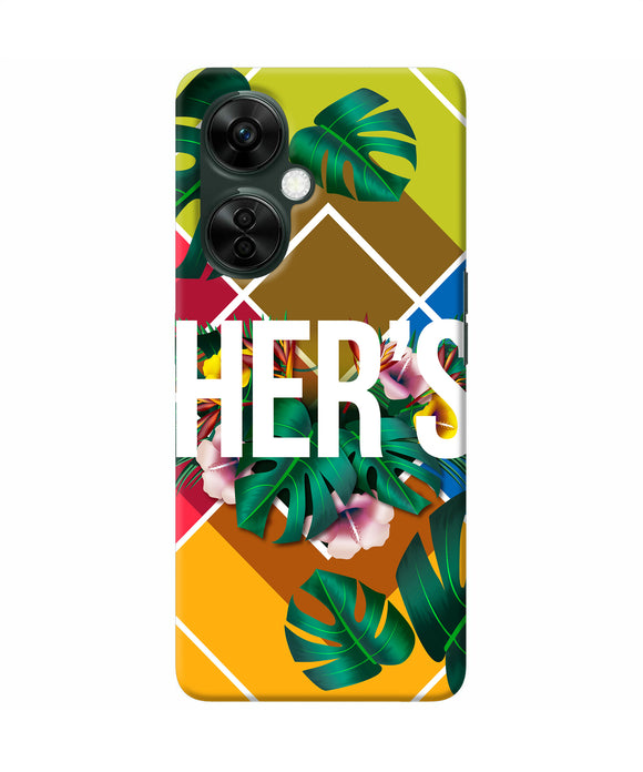 His her two OnePlus Nord CE 3 Lite 5G Back Cover