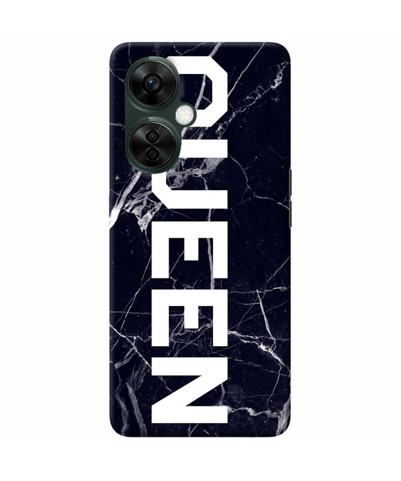 Queen marble text OnePlus Nord CE 3 Lite 5G Back Cover