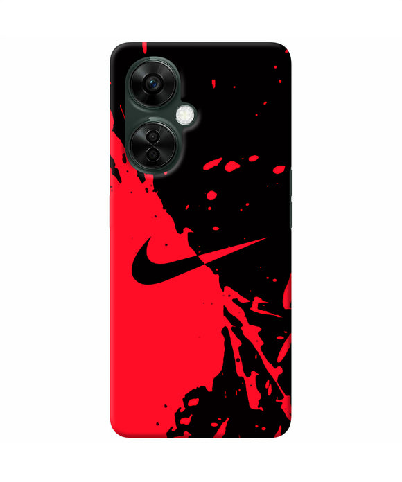 Nike red black poster OnePlus Nord CE 3 Lite 5G Back Cover