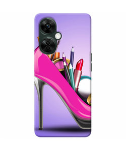 Makeup heel shoe OnePlus Nord CE 3 Lite 5G Back Cover