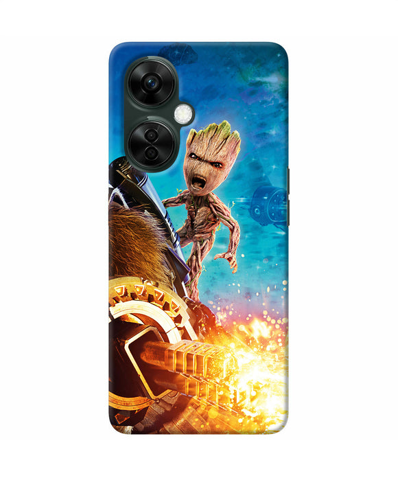 Groot angry OnePlus Nord CE 3 Lite 5G Back Cover