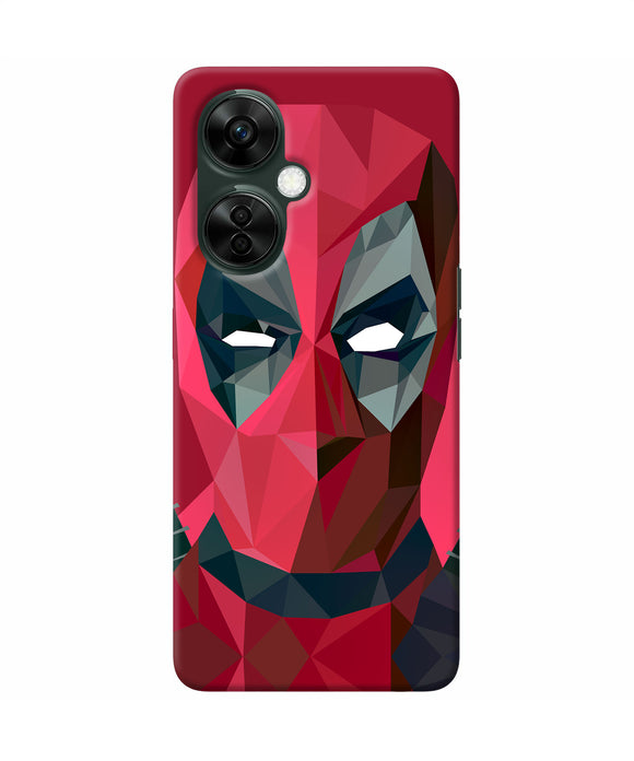 Abstract deadpool full mask OnePlus Nord CE 3 Lite 5G Back Cover