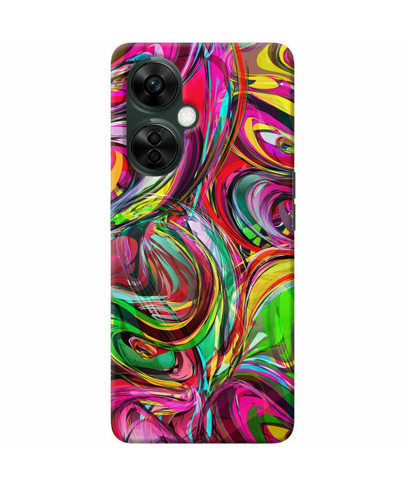 Abstract colorful ink OnePlus Nord CE 3 Lite 5G Back Cover
