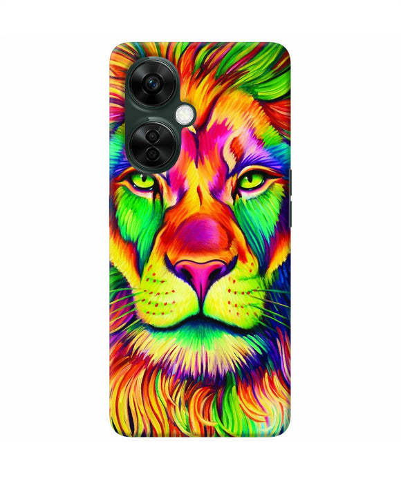 Lion color poster OnePlus Nord CE 3 Lite 5G Back Cover