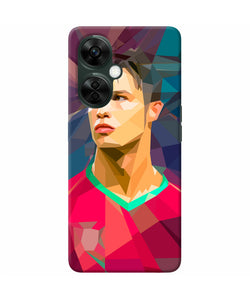 Abstract ronaldo OnePlus Nord CE 3 Lite 5G Back Cover