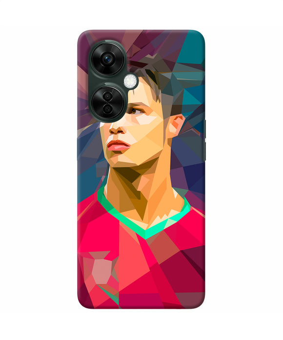 Abstract ronaldo OnePlus Nord CE 3 Lite 5G Back Cover