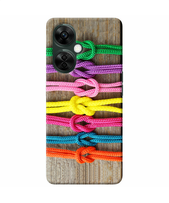 Colorful shoelace OnePlus Nord CE 3 Lite 5G Back Cover