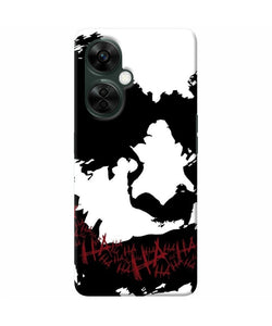 Black and white joker rugh sketch OnePlus Nord CE 3 Lite 5G Back Cover