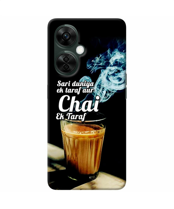 Chai ek taraf quote OnePlus Nord CE 3 Lite 5G Back Cover