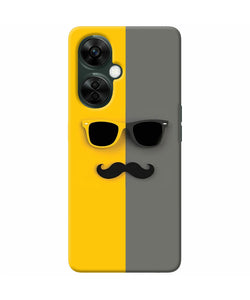 Mustache glass OnePlus Nord CE 3 Lite 5G Back Cover