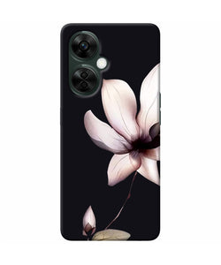 Flower white OnePlus Nord CE 3 Lite 5G Back Cover