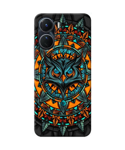 Angry Owl Art Vivo Y56 5G Back Cover