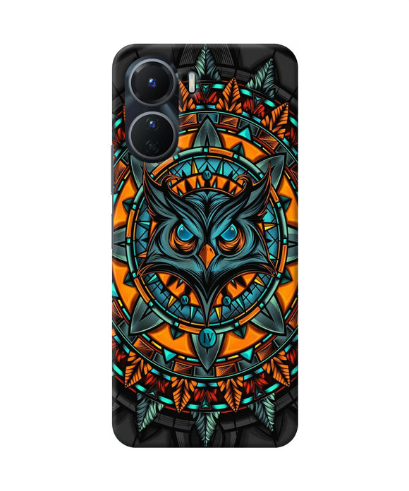 Angry Owl Art Vivo Y56 5G Back Cover
