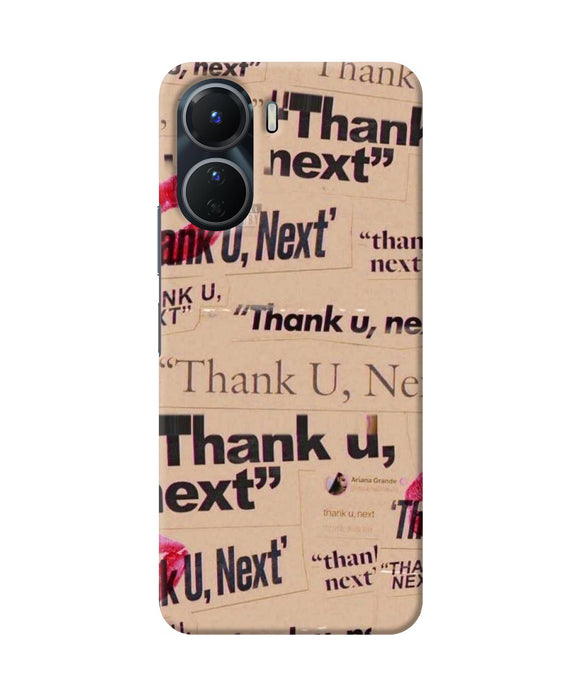 Thank you next Vivo Y56 5G Back Cover