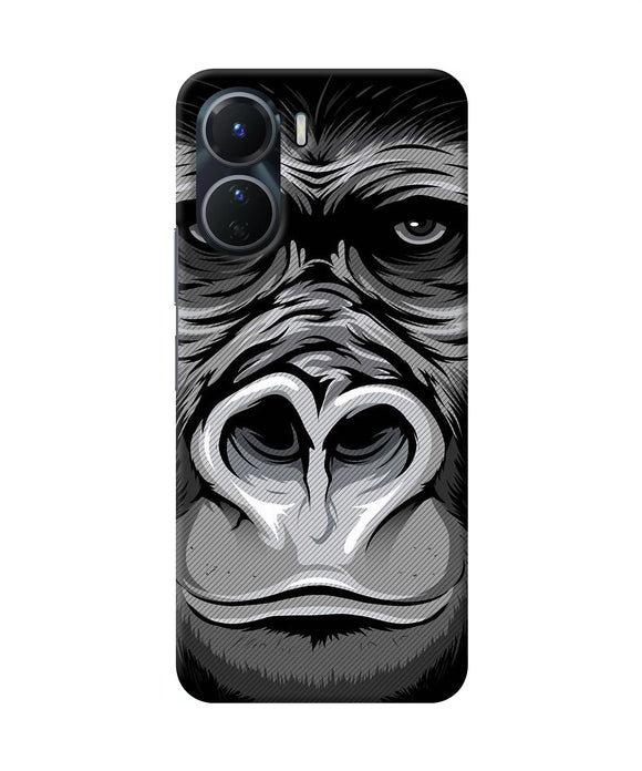 Black chimpanzee Vivo Y56 5G Back Cover