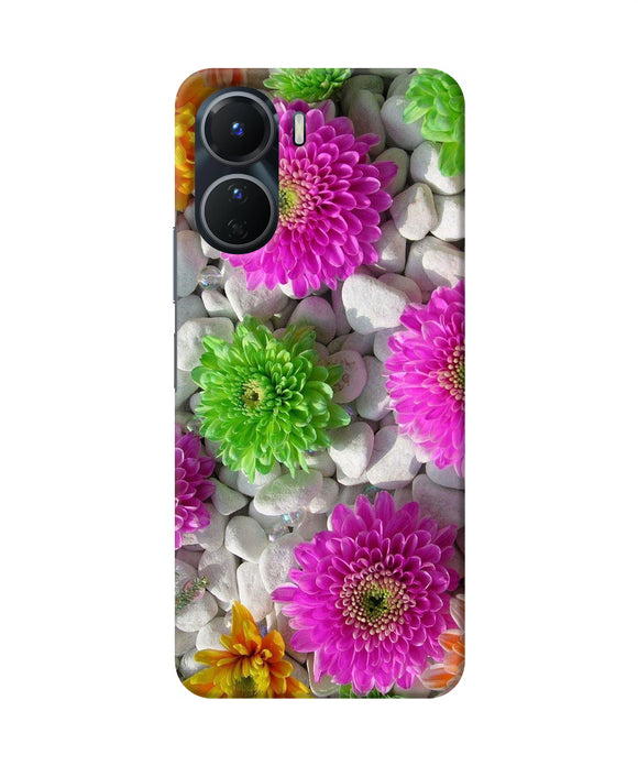 Natural flower stones Vivo Y56 5G Back Cover