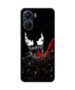 Venom black poster Vivo Y56 5G Back Cover