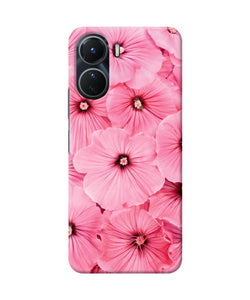 Pink flowers Vivo Y56 5G Back Cover