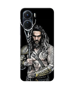 Aquaman trident black Vivo Y56 5G Back Cover