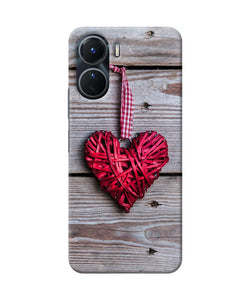 Lace heart Vivo Y56 5G Back Cover