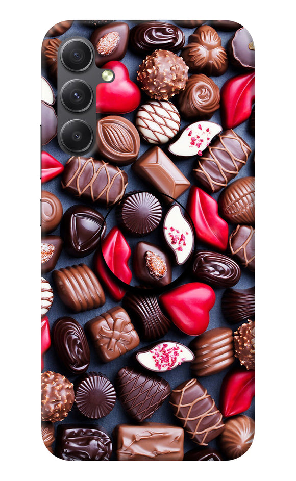 Chocolates Samsung A34 5G Pop Case