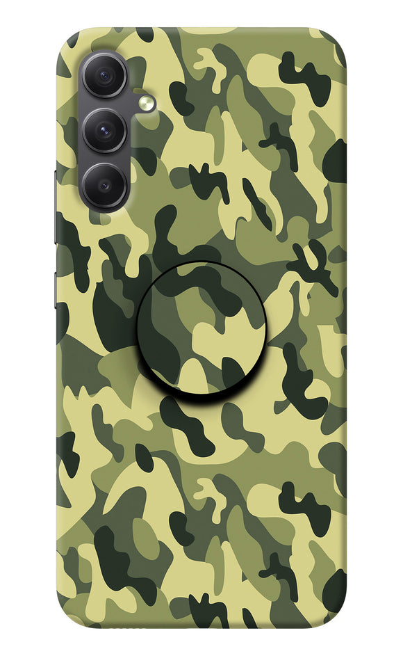 Camouflage Samsung A34 5G Pop Case