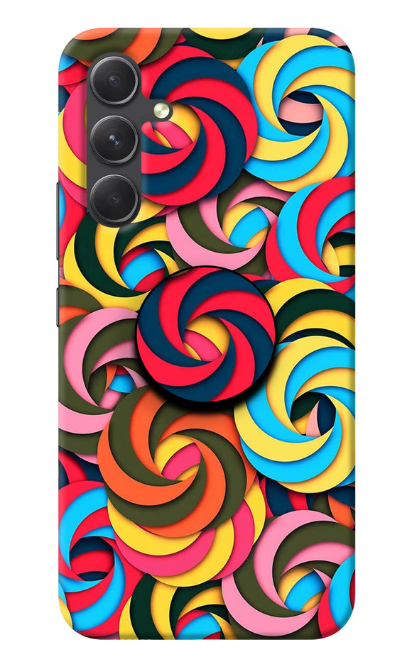 Spiral Pattern Samsung A54 5G Pop Case
