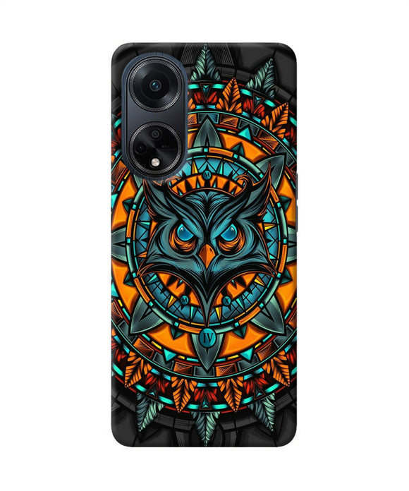 Angry Owl Art Oppo F23 Back Cover