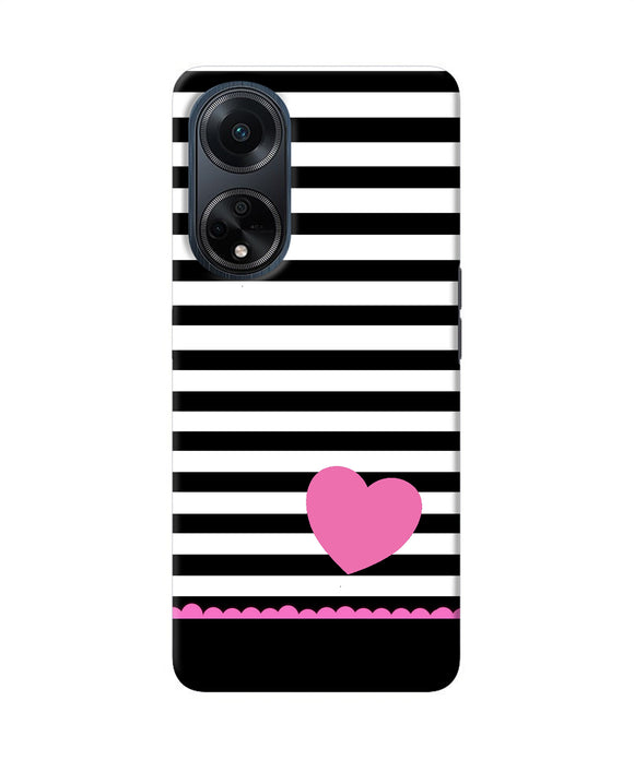 Abstract heart Oppo F23 Back Cover