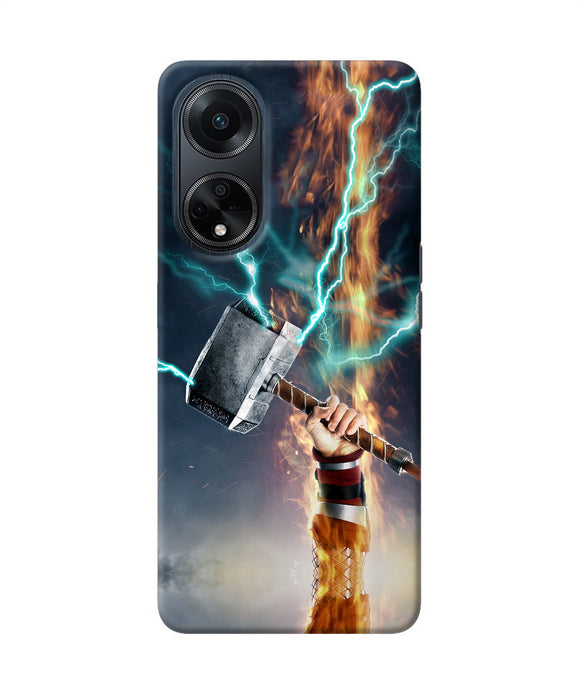 Thor Hammer Mjolnir Oppo F23 Back Cover