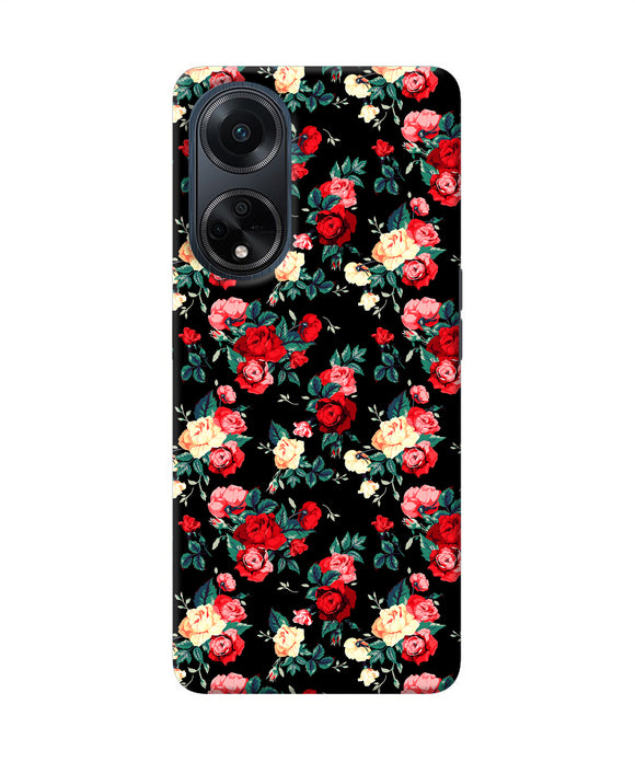 Rose Pattern Oppo F23 Back Cover