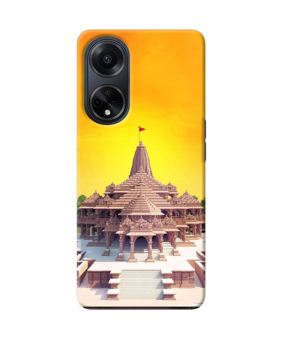 Ram Mandir Ayodhya Oppo F23 Back Cover