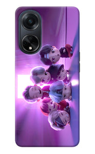 BTS Chibi Oppo F23 Back Cover