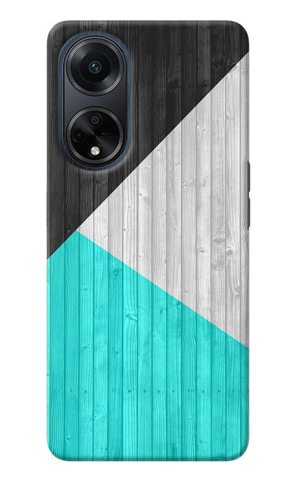 Wooden Abstract Oppo F23 Back Cover